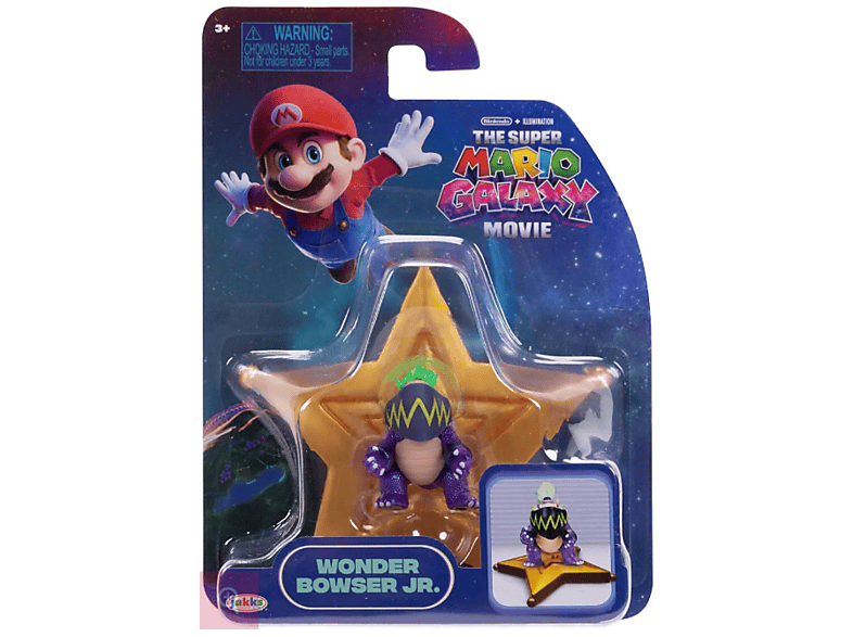Ak Tronic Super Mario - Mini Wonder Bowser Jr. 4cm; Sammelfigur