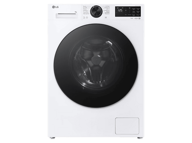 Pralka LG F2X50S9TLB Slim 9kg 1200 obr. AI DD ThinQ Biały