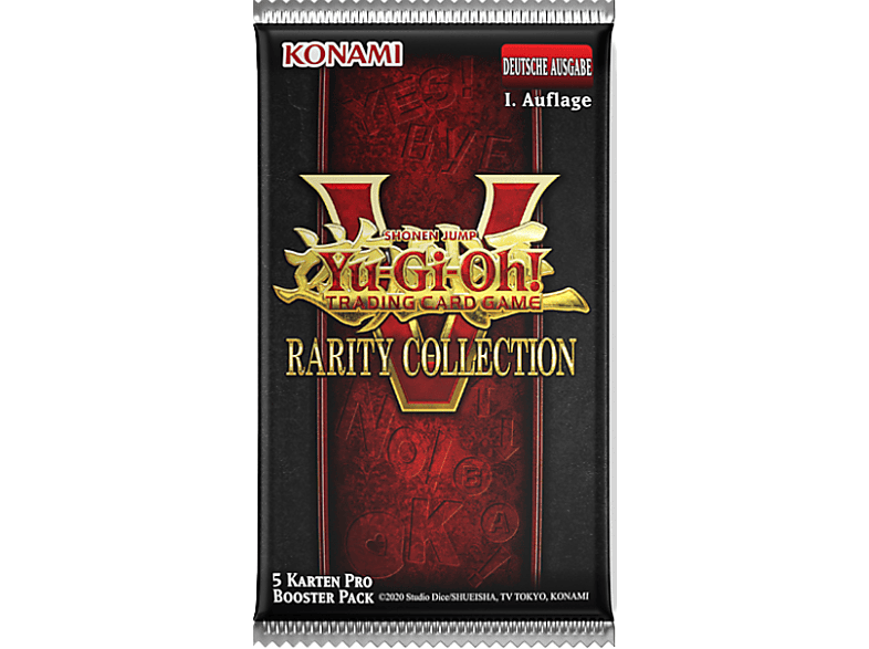 Konami Yu-Gi-Oh! Rarity Collection 5 - Booster 1. Auflage - deutsch Sammelkarten
