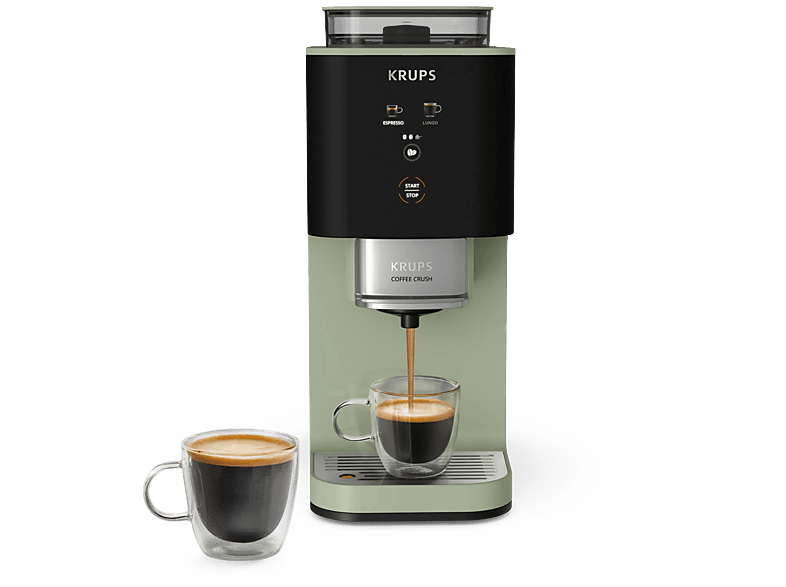 Krups SA401L Coffee Crush Machine à expresso automatique Lichen
