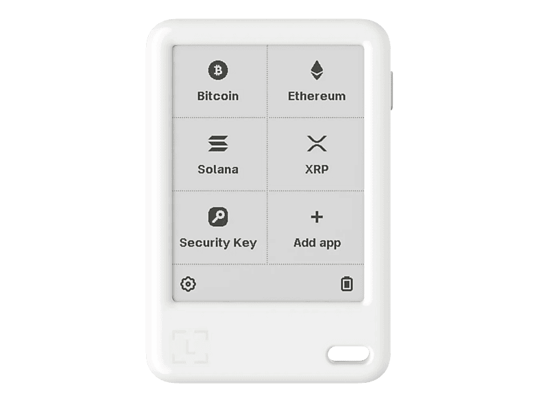 LEDGER Nano™ Gen5 (inkl. Recovery Key) Krypto-Wallet Gletscherweiss