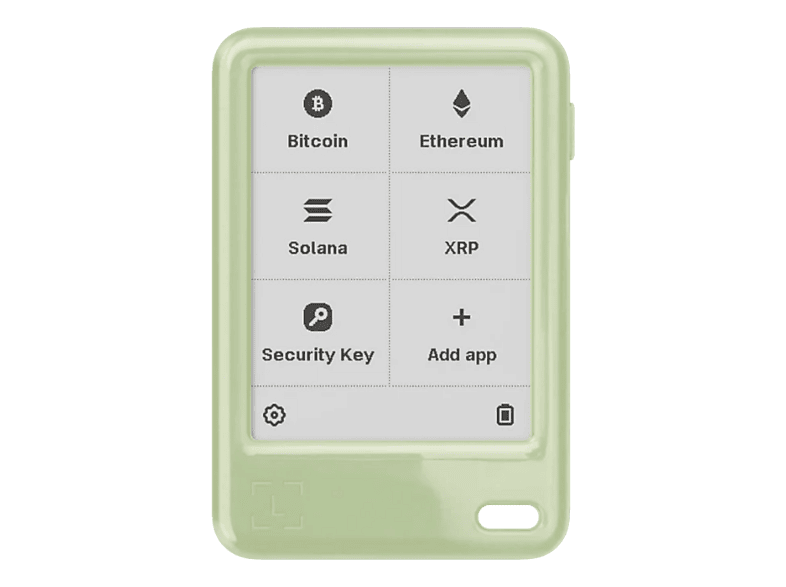 LEDGER Nano™ Gen5 (inkl. Recovery Key) Krypto-Wallet Matchagrün