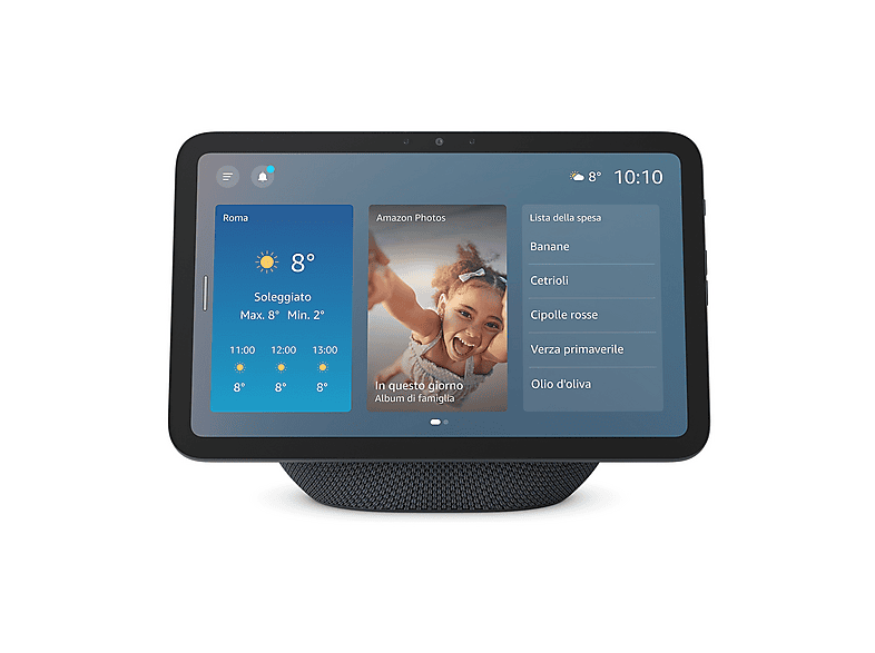 ASSISTENTE VOCALE AMAZON Echo Show 8 (2025), Potenza totale 30, Graphite
