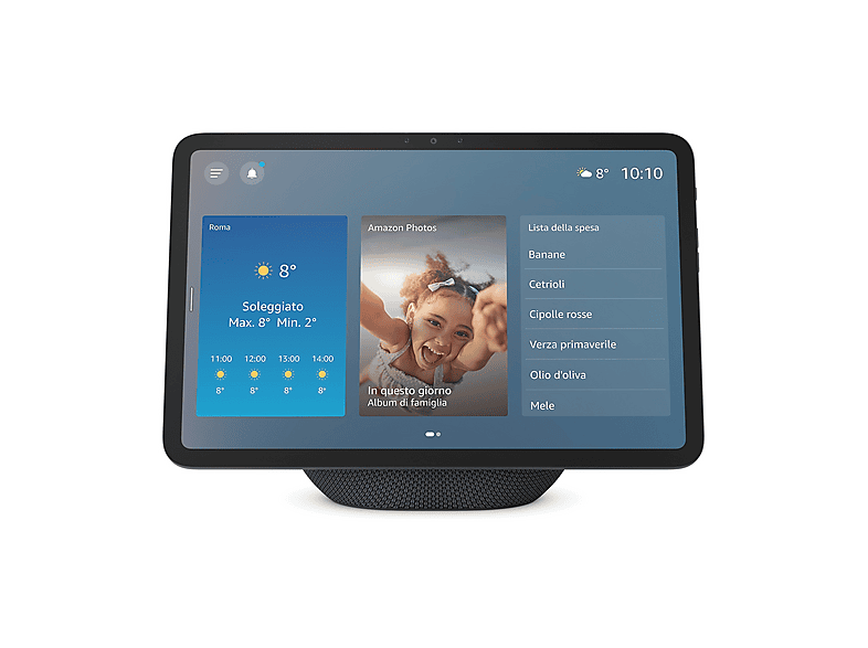 ASSISTENTE VOCALE AMAZON Echo Show 11 , Potenza totale 30, Graphite