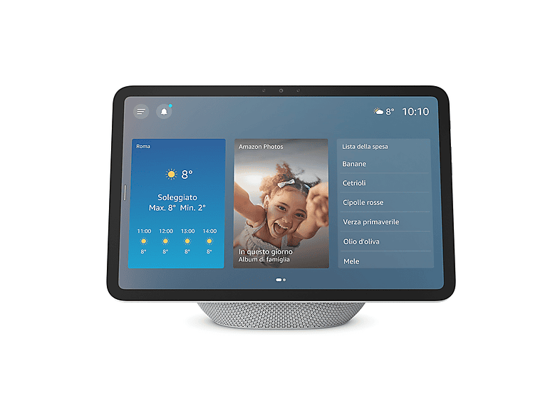 ASSISTENTE VOCALE Speaker AMAZON Amazon Echo Show 11 , Potenza totale 30, Glacier White