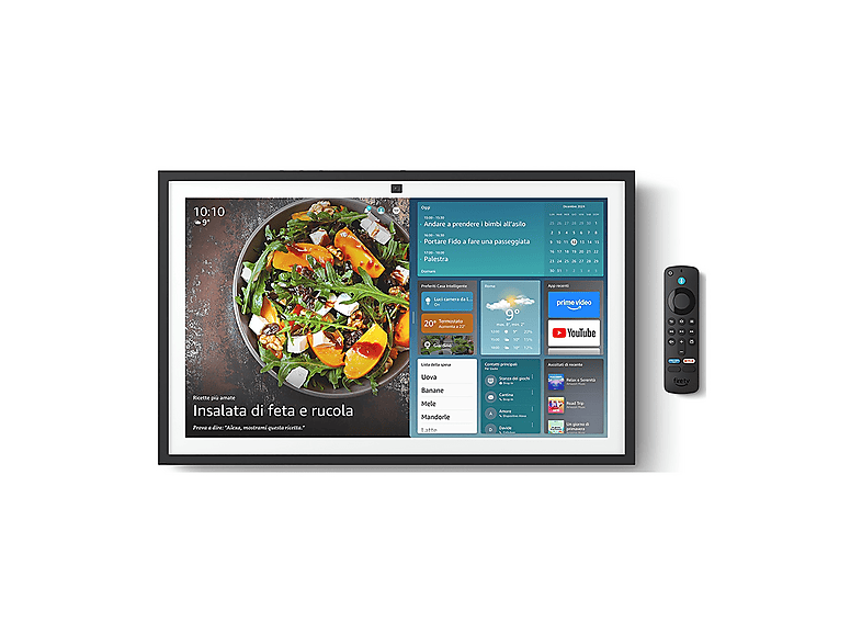 ASSISTENTE VOCALE AMAZON Nuovo Echo Show 21, Potenza totale 10, Bianco