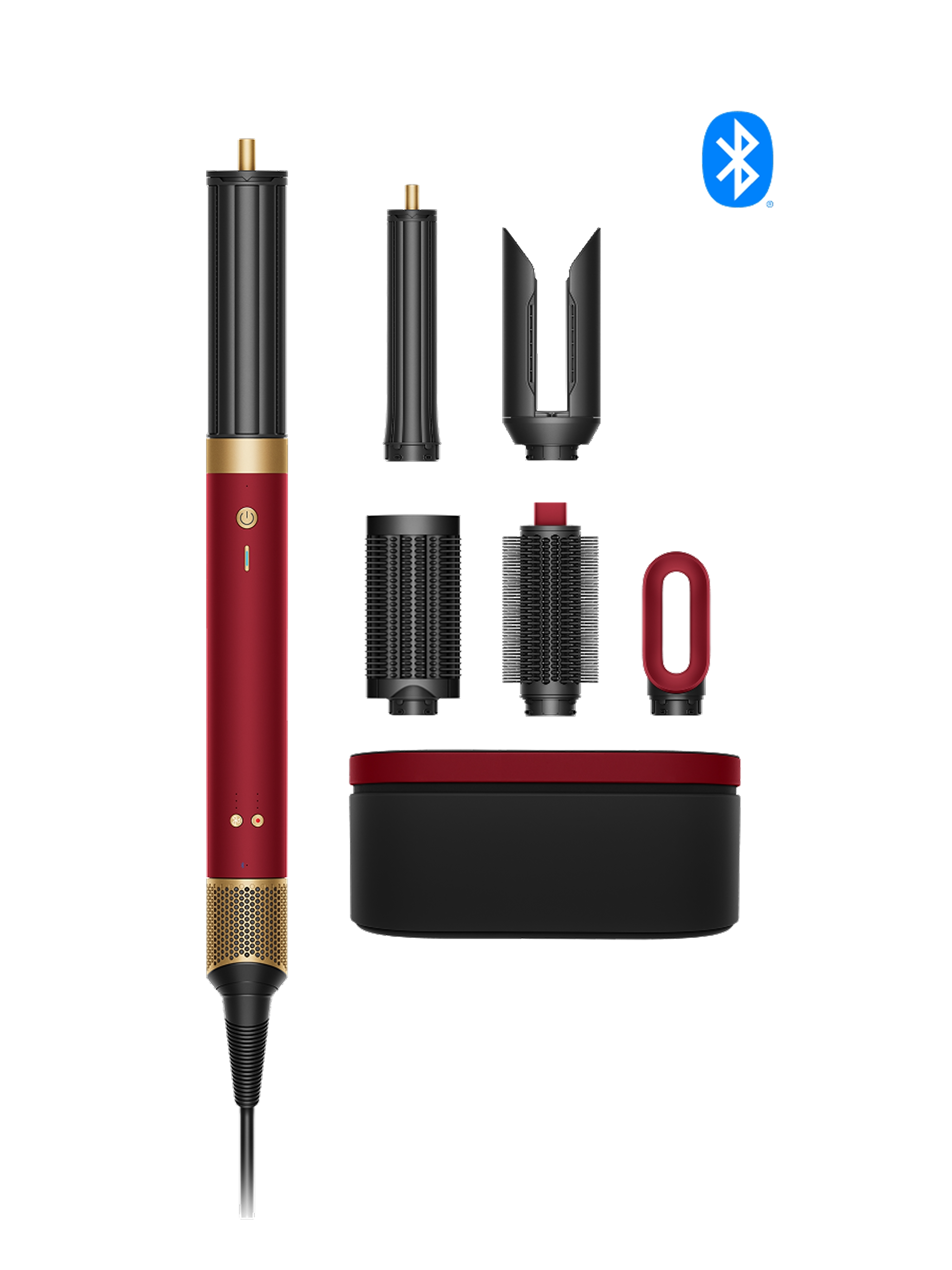 DYSON 176955-01 Airwrap Co-anda2x™ (HS09) Straight+Wavy Red Velvet/Gold meleglevegős hajformázó