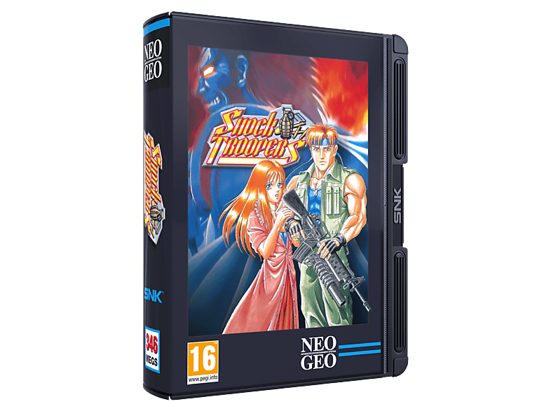 Cartucho juego retro Neo Geo: Shock Troopers