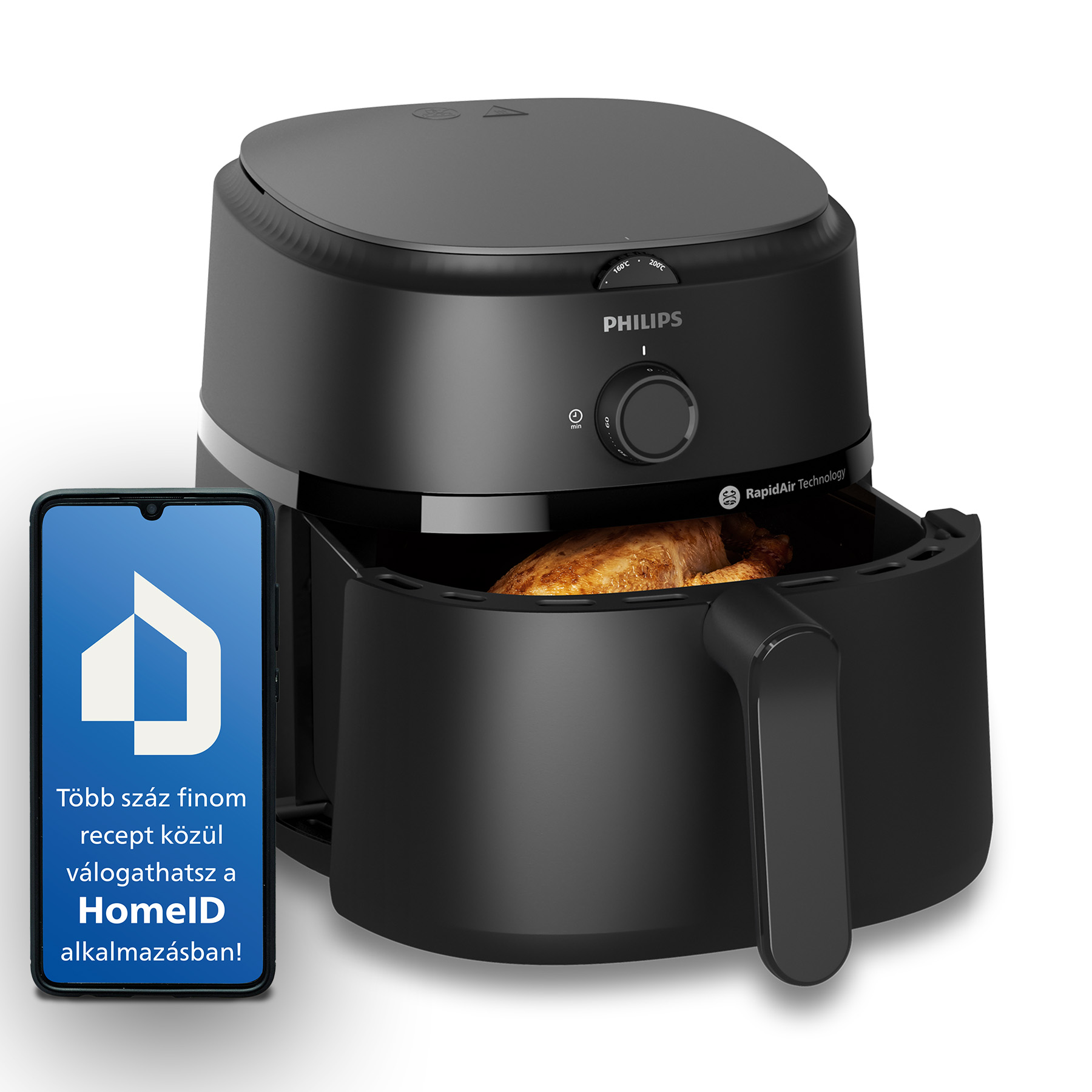 PHILIPS 1000 Series NA130/00 Airfryer 6,2 l forrólevegős sütő