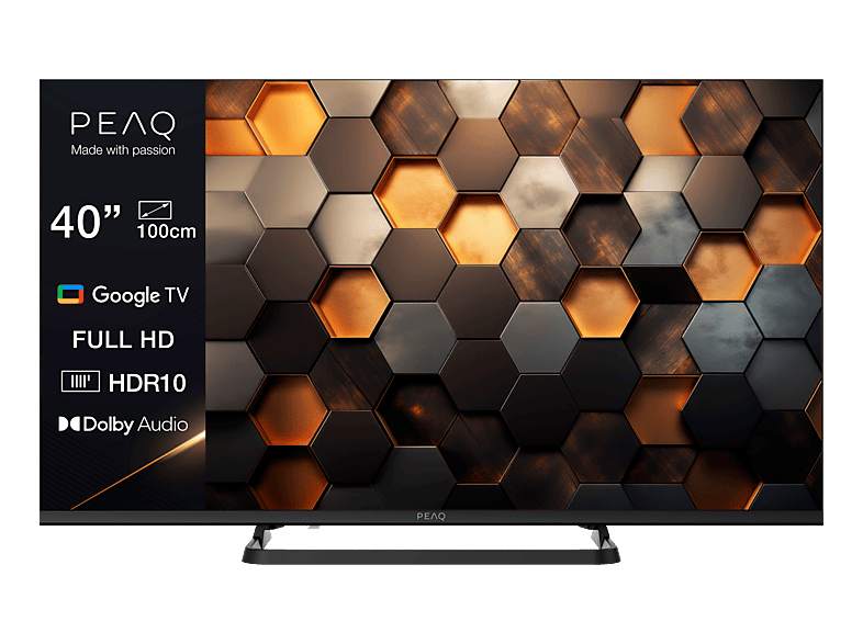 PEAQ PTV 40GF-5026C TV (Flat, 40 / 100 cm, Full-HD, Smart TV, Google TV)