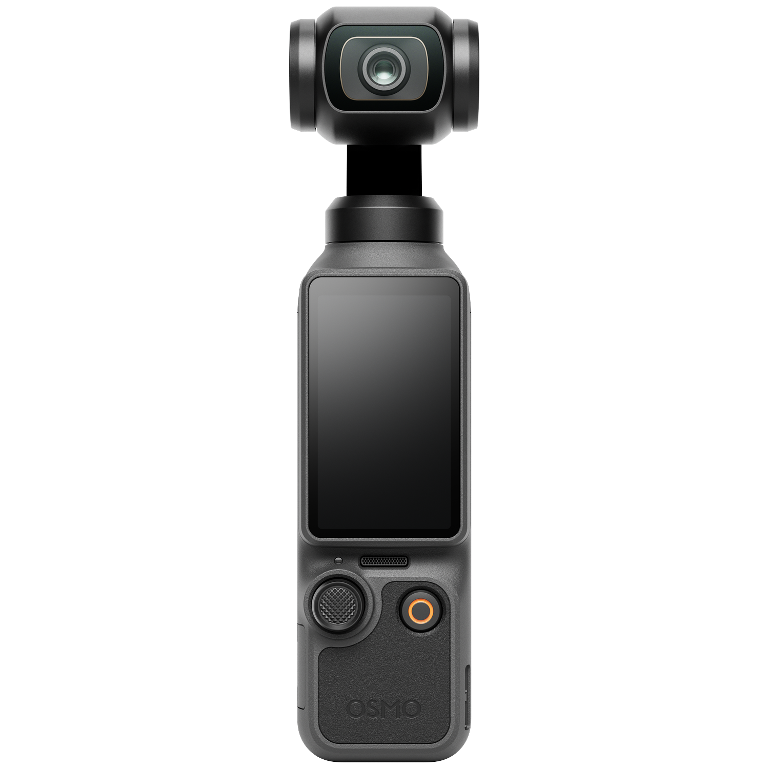 A black DJI Osmo Action 3 camera on a white background.