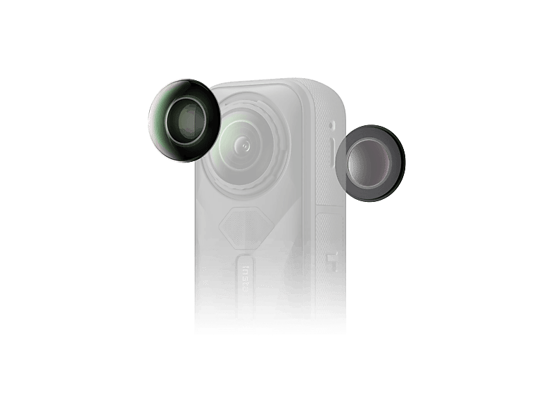 Accesorio cámara deportiva - Insta360 CINSCAHL, Kit Lentes de repuesto, Para X5, 2 unidades