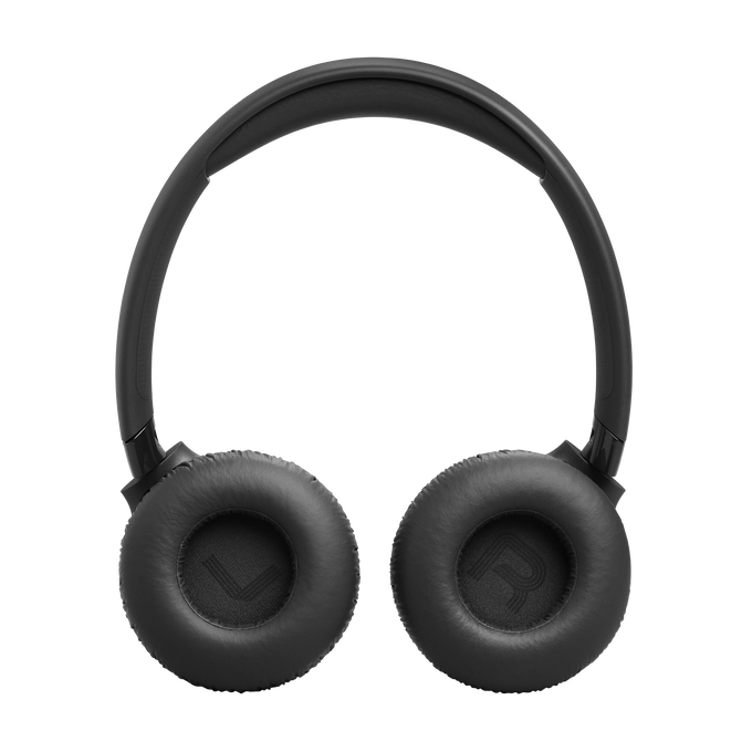 Auriculares negros con almohadillas acolchadas y diadema.