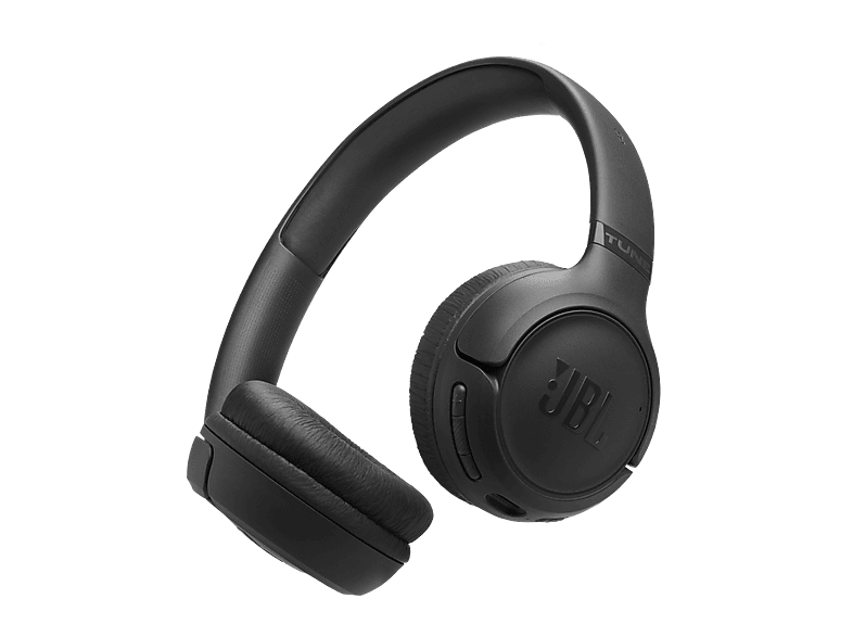 Auriculares inalámbricos - JBL Tune 530BT, Autonomía 76 h, Pure Bass, Plegables, Negro