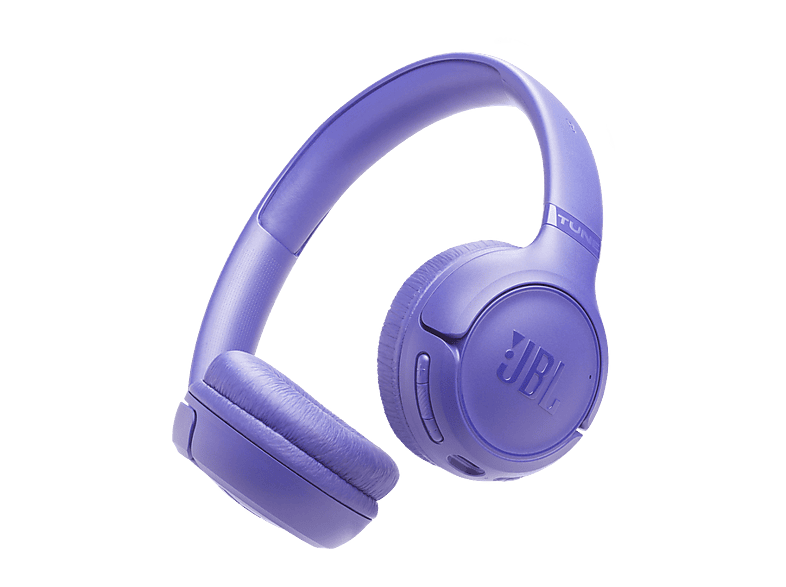 Auriculares inalámbricos - JBL Tune 530BT, Autonomía 76 h, Pure Bass, Plegables, Lavanda