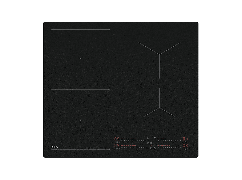 AEG TI64IB30IZ PIANO COTTURA, 4 zone di cottura, dimensioni: L 58 cm, P 51 Nero