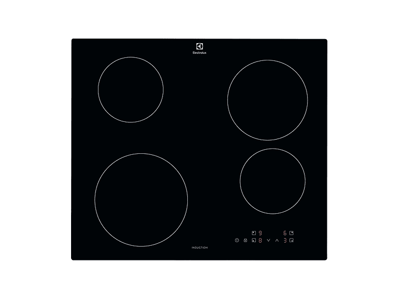 Electrolux CIB60424CK Piano Cottura a Induzione 4 Fuochi 59 cm (Nero)