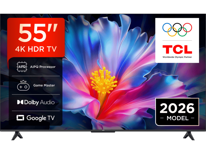 TCL 55P6L (2026) 55 Zoll 4K Smart TV; LED TV