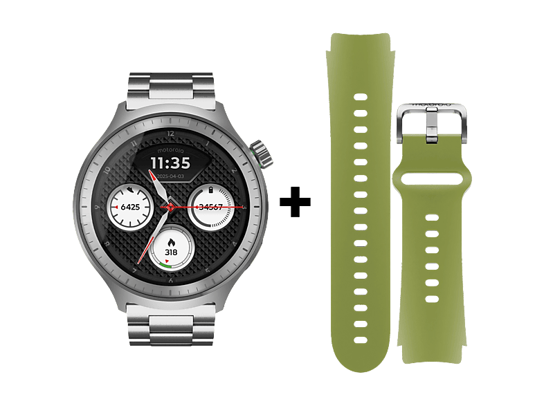 Motorola Moto Watch Argent