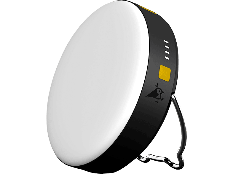 Aqilla Powerbird BL10 Lampe und Powerbank, 10.000 mAh, Schwarz; Powerbank mit Licht