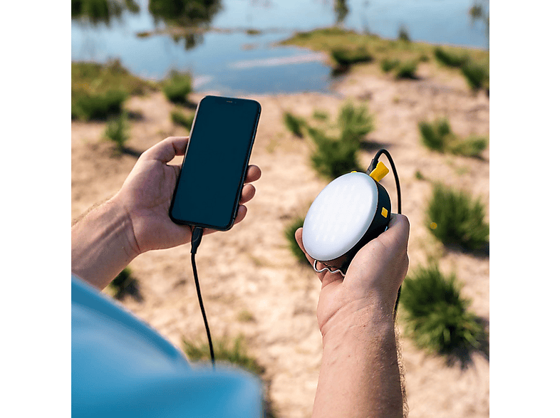 Aqilla Powerbird BL10 Lampe und Powerbank, 10.000 mAh, Schwarz; Powerbank mit Licht — Foto 5 von 5