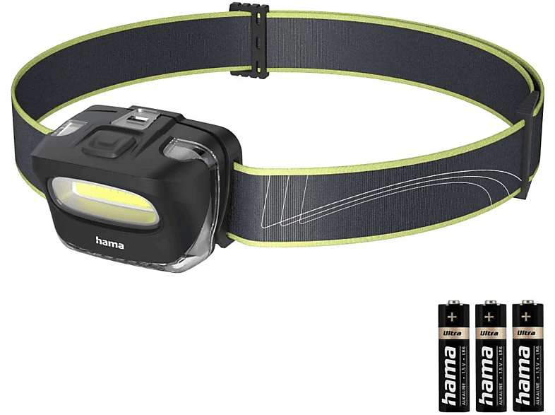 Hama 00228614 HL110 LED-Stirnlampe, mit 2 Licht-Modi, Schwarz — Foto 3 von 4