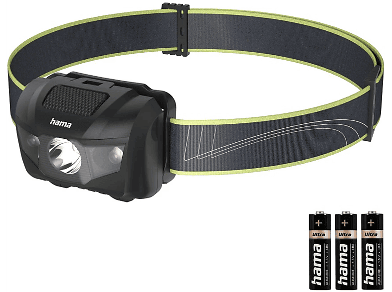 Hama 00228615 HL200 LED-Stirnlampe, mit 4 Licht-Modi, Schwarz — Foto 3 von 4