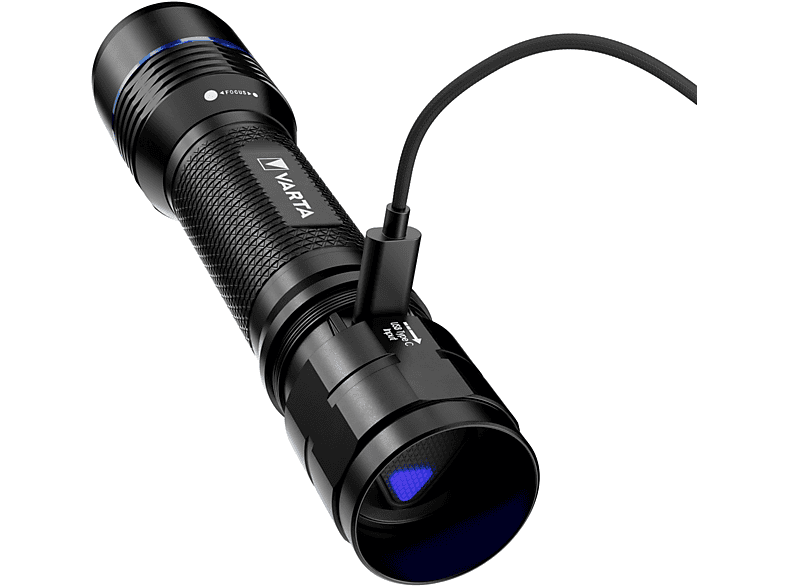 Varta Night Cutter Pro F20R Taschenlampe, 1000 Lumen, Schwarz — Foto 2 von 4