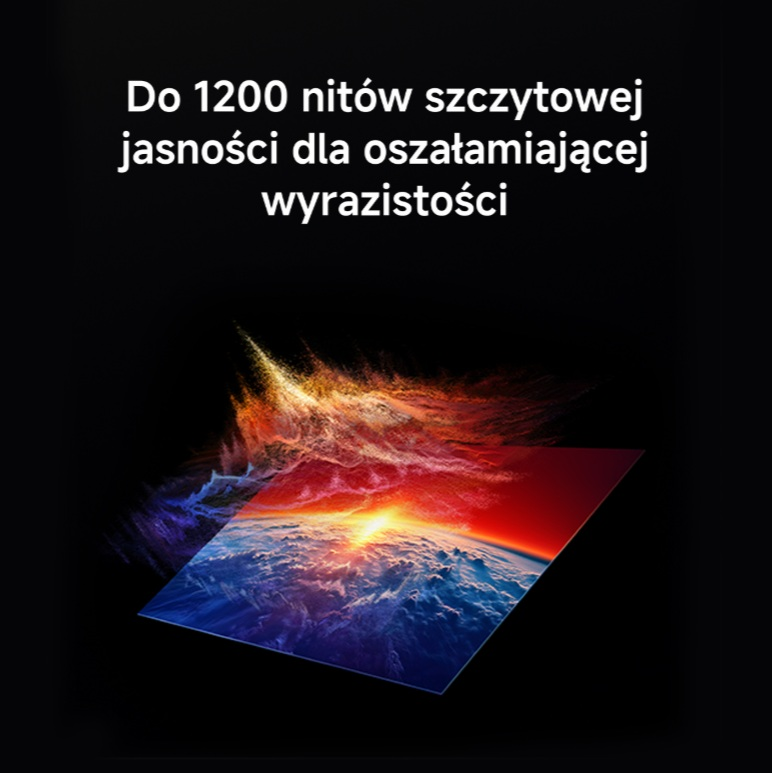 Obraz Ziemi z efektem kuli ognia i tekstem nad nią.