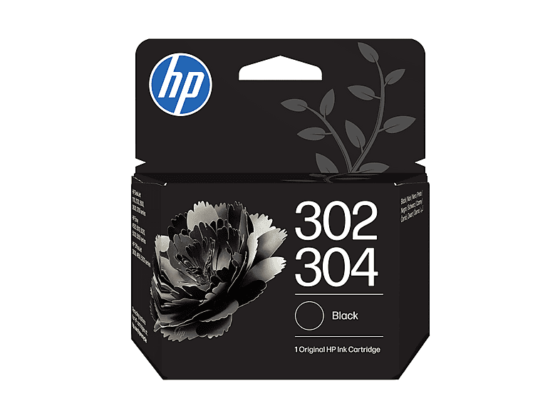 HP Cartuccia di inchiostro nero originale 302/304