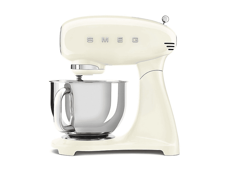 SMEG SMF05CREU IMPASTATRICE, 1000 W, capacità ciotola 4,8 l, Crema