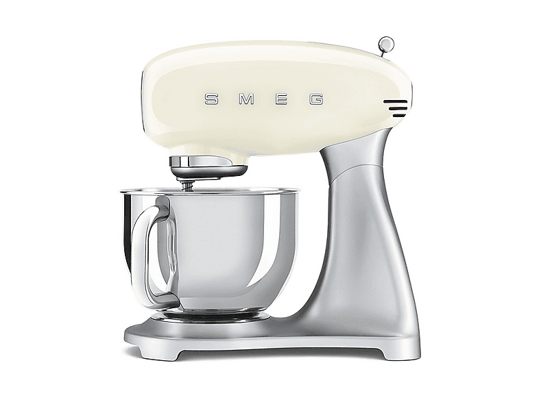 SMEG SMF04CREU IMPASTATRICE, 800 W, capacità ciotola 4,8 l, Crema