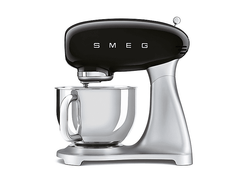 SMEG SMF04BLEU IMPASTATRICE, 800 W, capacità ciotola 4,8 l, Nero