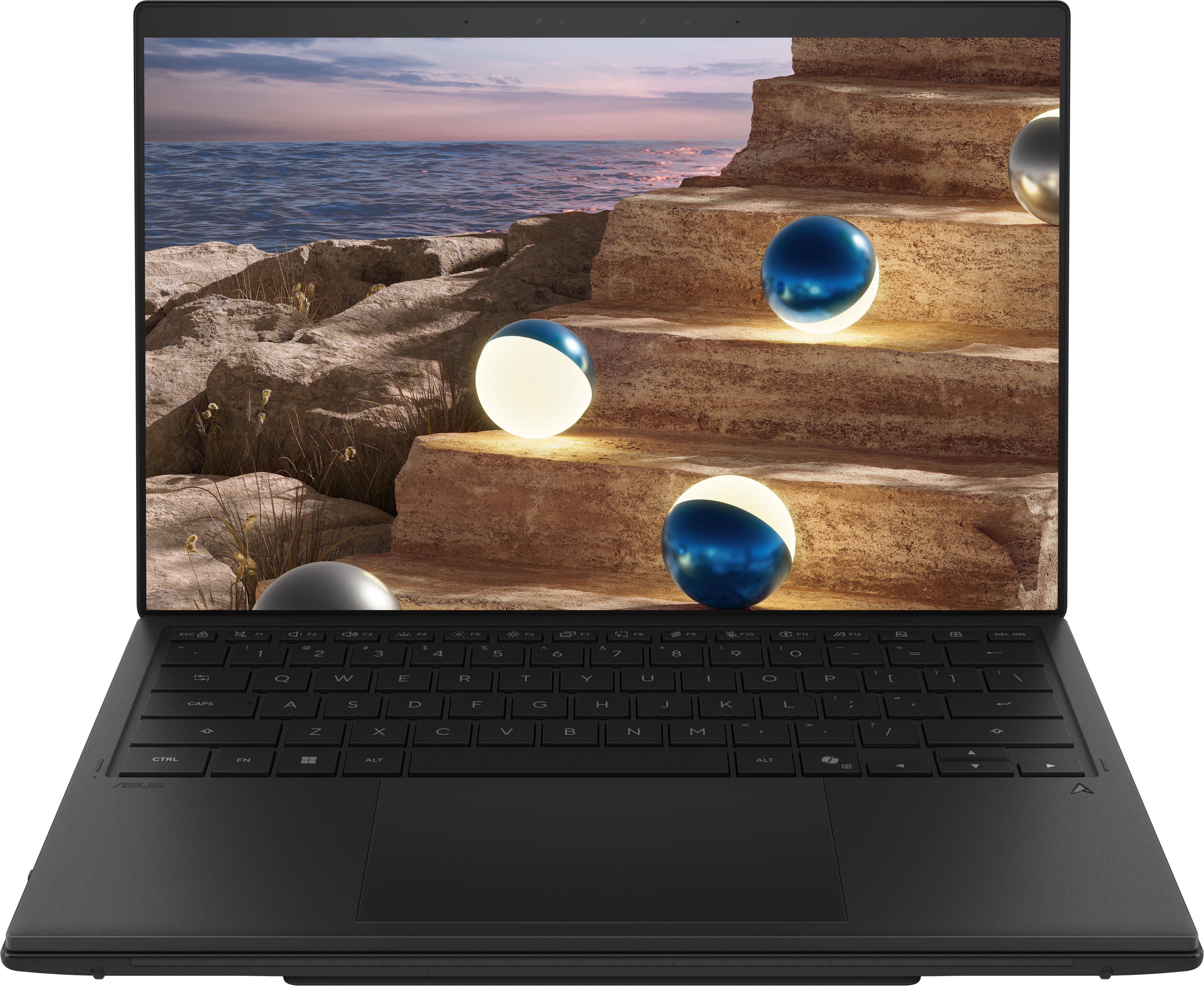 ASUS Zenbook Duo UX8407AA-SN079W Szürke Laptop (14" 3K(2880x1800) OLED/Core Ultra 7/32GB/1024 GB SSD/Win11H)