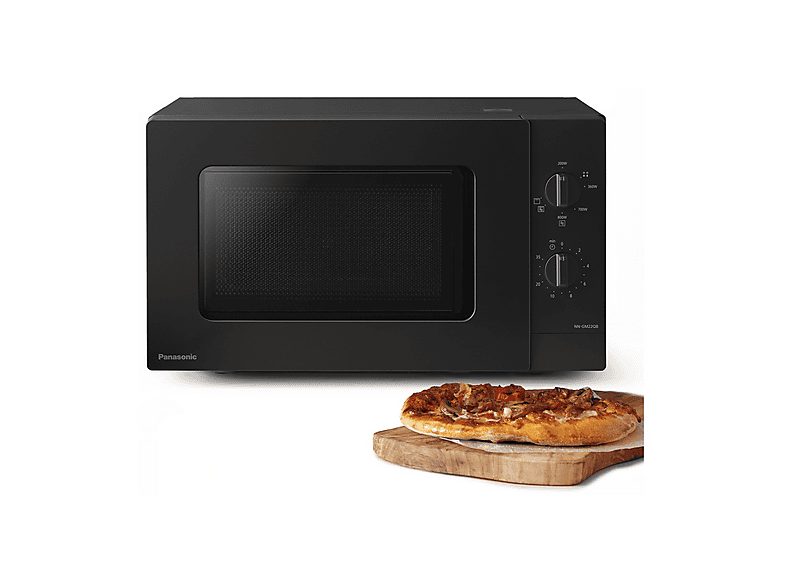 MICROONDE COMBINATO PANASONIC NN-GM22QBEPG, capacità 20 l, potenza microonde max 800 W, Funzione grill, Potenza grill 1000 5 livelli di potenza, Nero