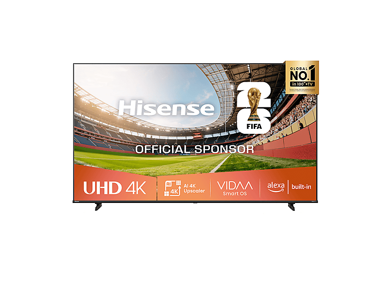 HISENSE 85A6Q TV LED, SMART TV, 85 '', D-LED, Processore Quad Core / MT9603, NERO, Classe E