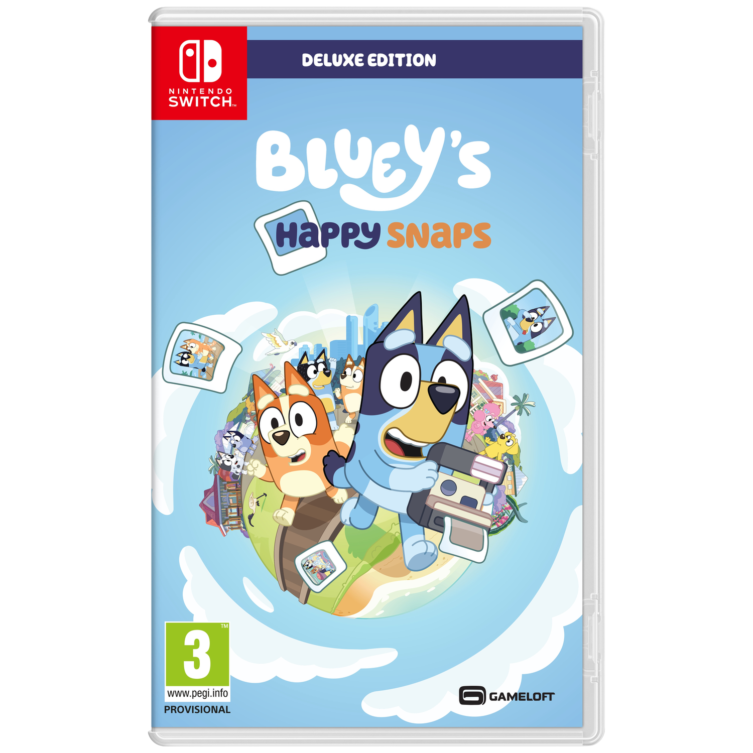 Namco Bandai Bluey's Happy Snaps Deluxe Edition Switch