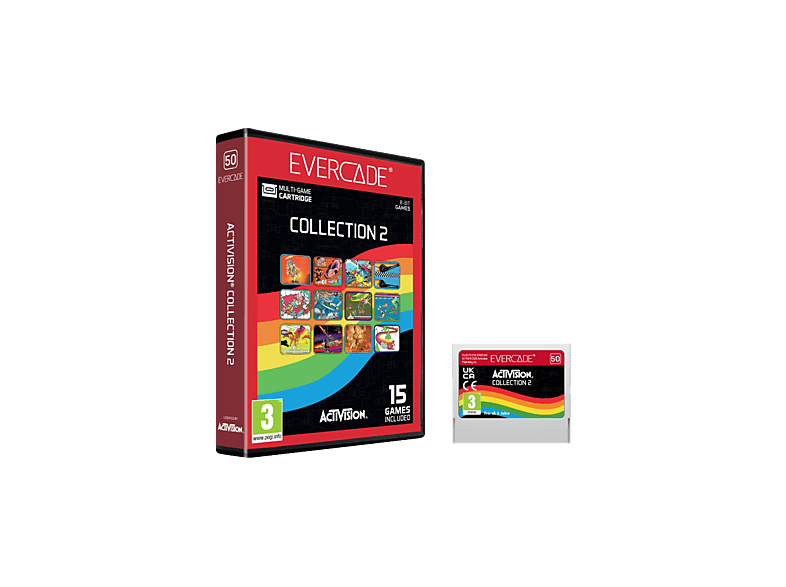 Cartucho juego retro Evercade: Activision Collection 2