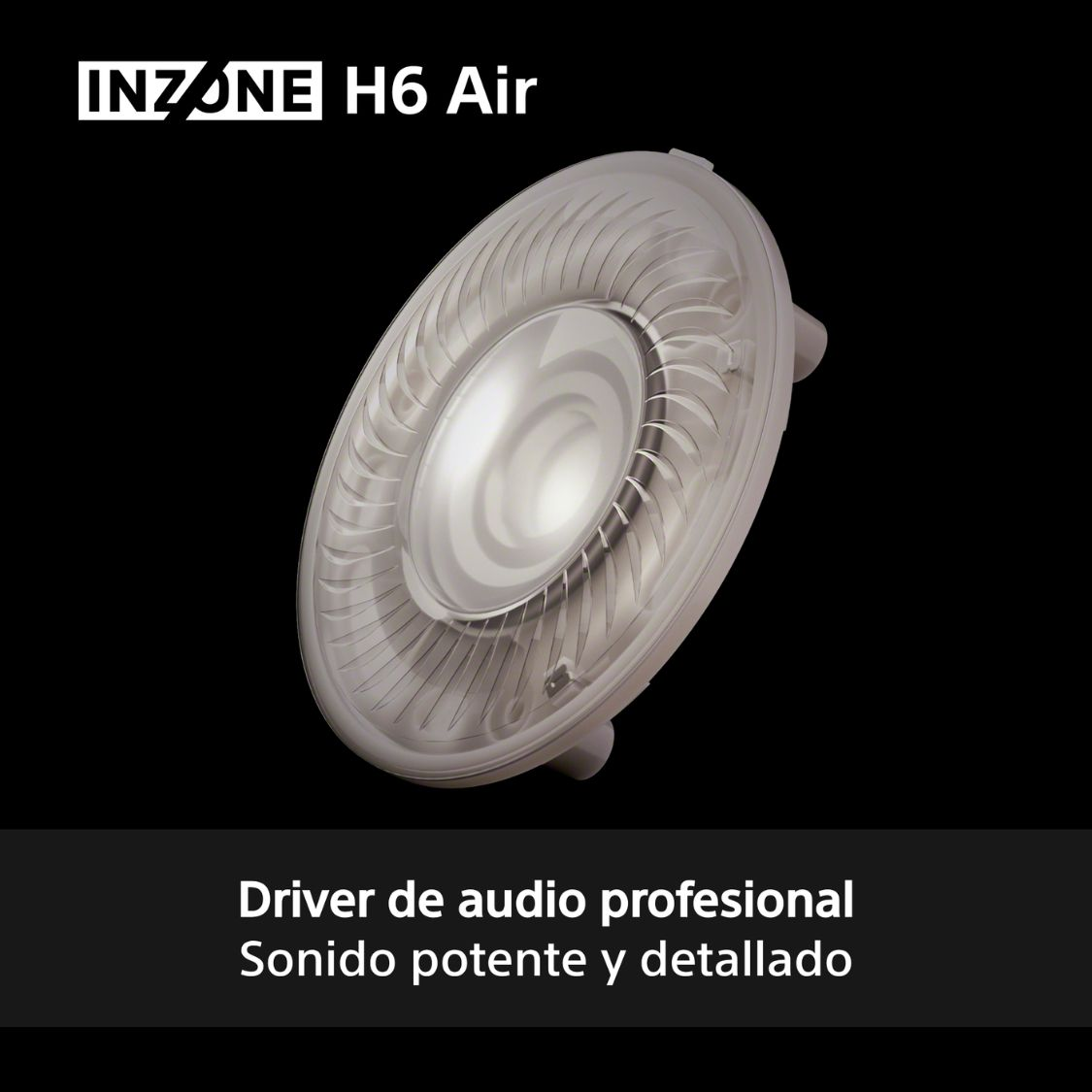 Driver de audio profesional. Sonido potente y detallado.