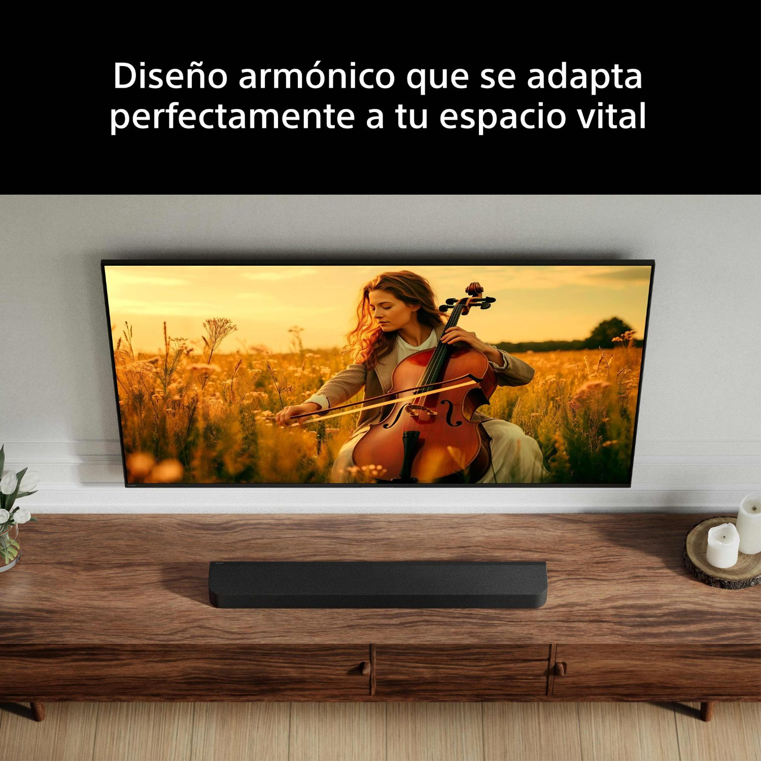 Diseño armónico que se adapta perfectamente a tu espacio vital.