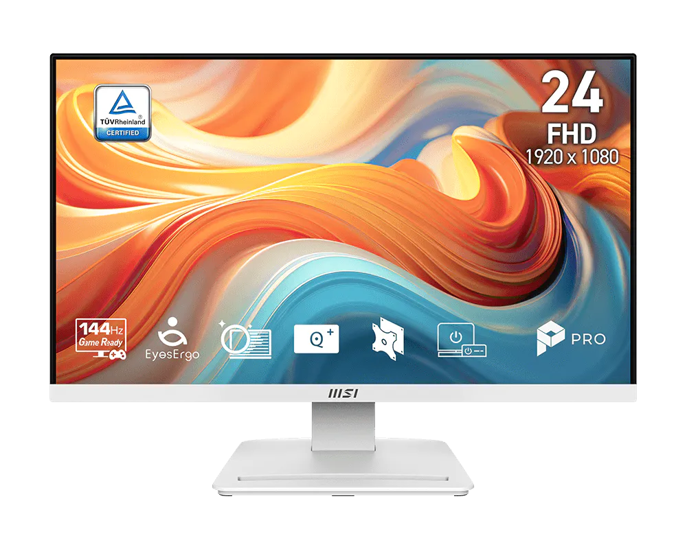MSI PRO MP241W E14V 23,8'' Sík FHD 144 Hz 16:9 VA LED Gamer Monitor