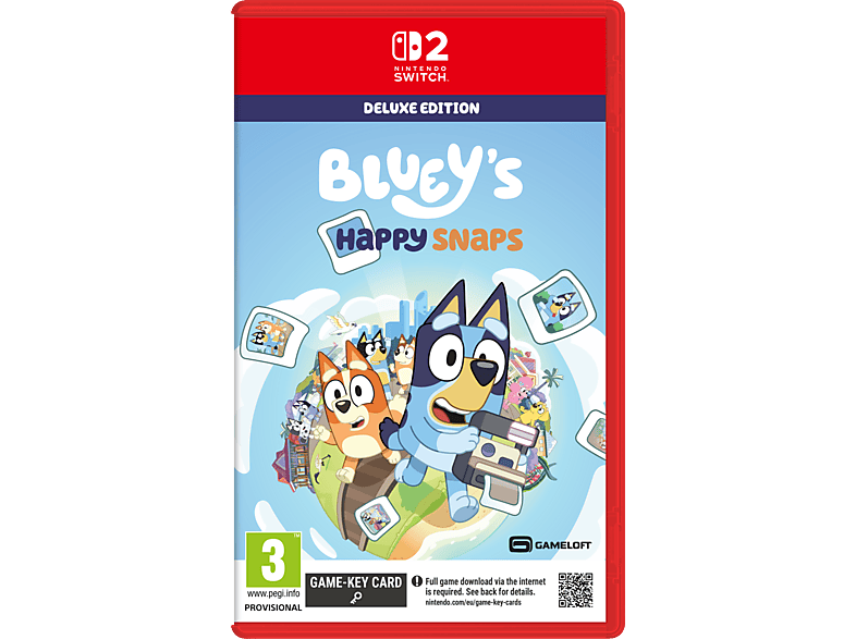 Gra Nintendo Switch 2 CENEGA Bluey's Happy Snaps Deluxe Edition