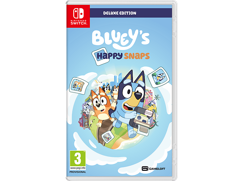 Gra Nintendo Switch CENEGA Bluey's Happy Snaps Deluxe Edition