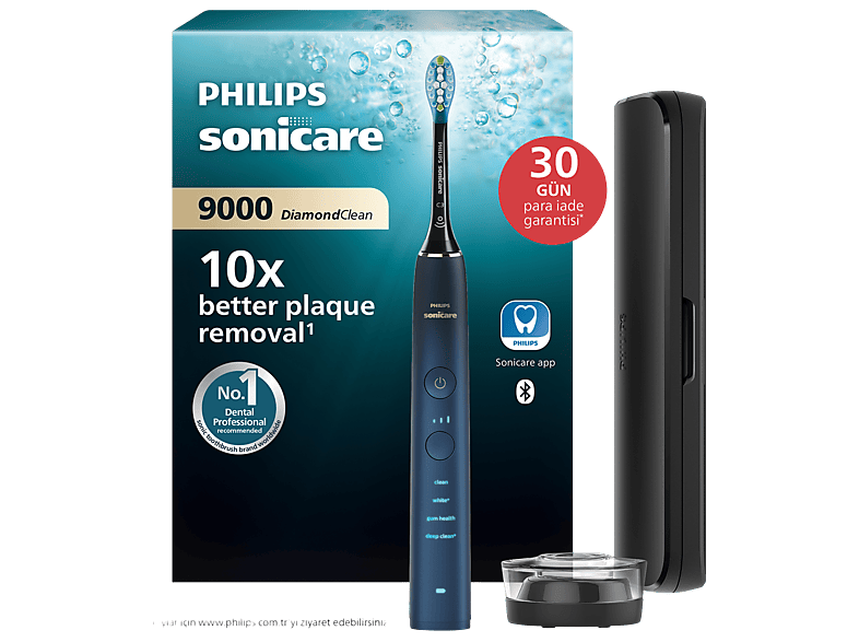 PHILIPS Sonicare Diamond Clean 9000 Şarjlı Diş Fırçası, Seyahat