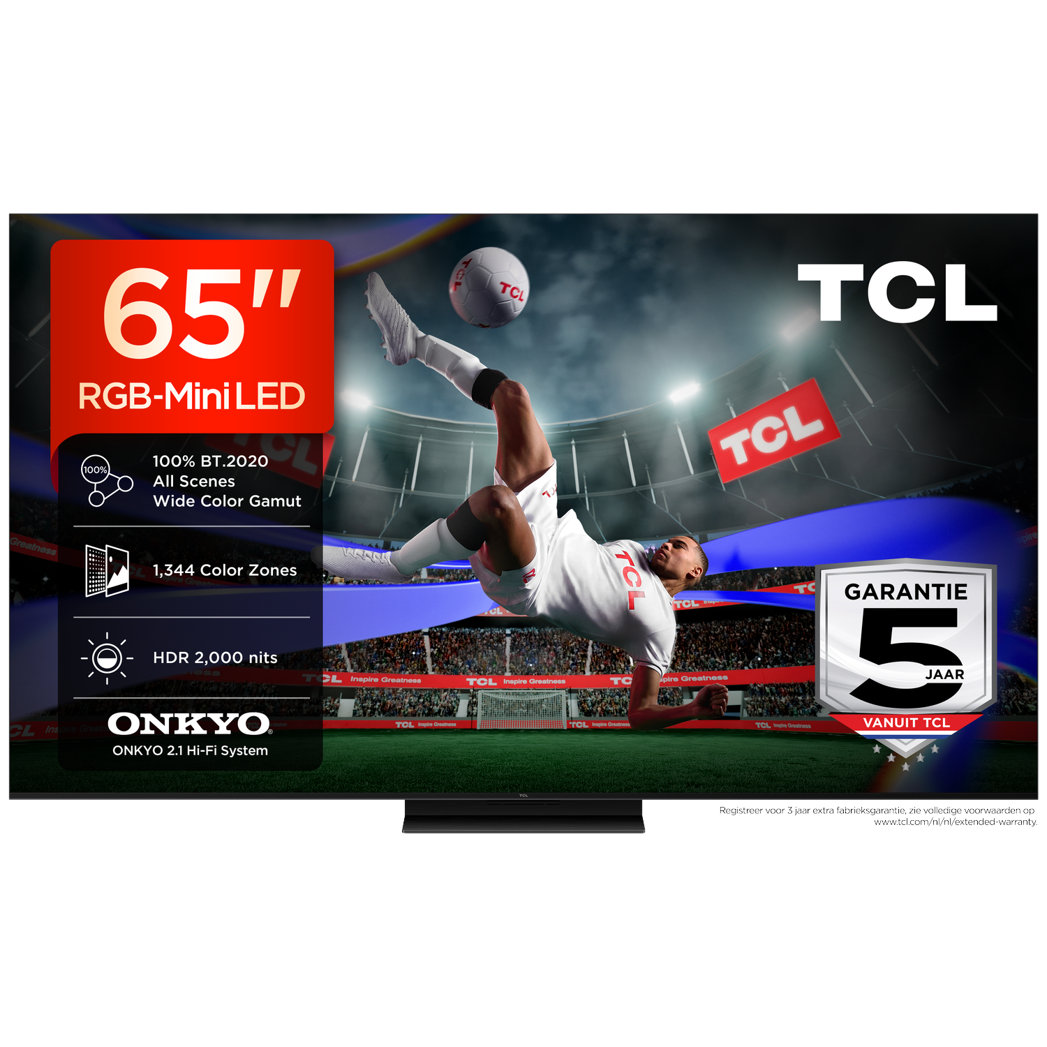 TCL 65RM7L RGB-Mini-led - Ultra HD 4K - Mini-led-tv - 65 inch - 2026