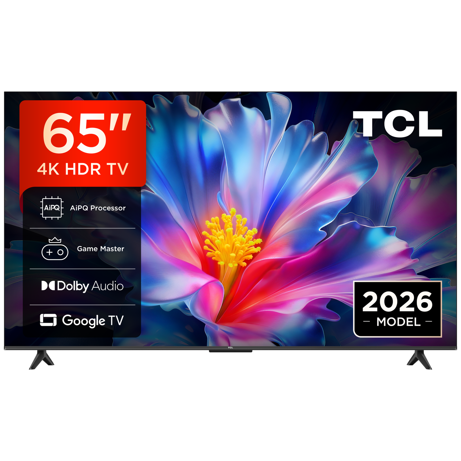 TCL 65P6L - Ultra HD 4K - Led-tv - 65 inch - 2026