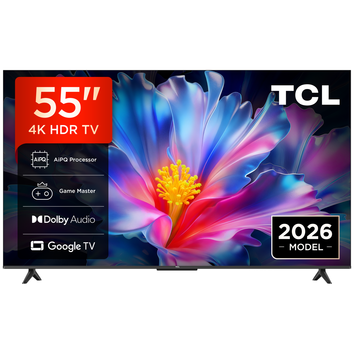 TCL 55P6L - Ultra HD 4K - Led-tv - 55 inch - 2026