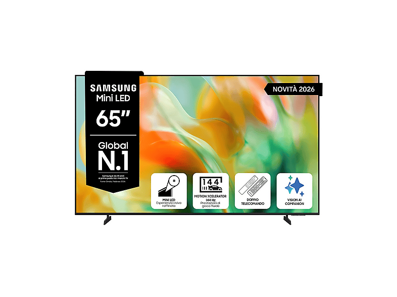 Samsung Mini LED AI TV 65″ UE65M80H — un processore che fa anche da assistente