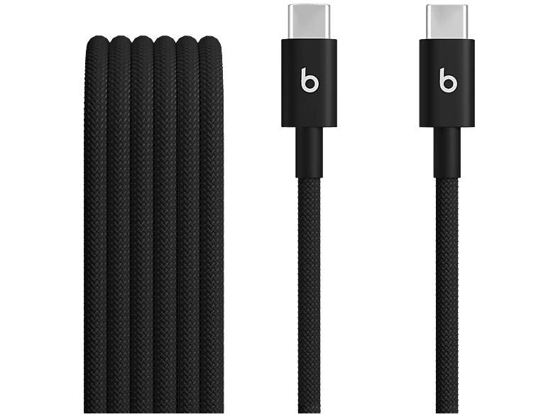 Câble USB-C vers USB-C Beats (1,5 m) Noir scintillant
