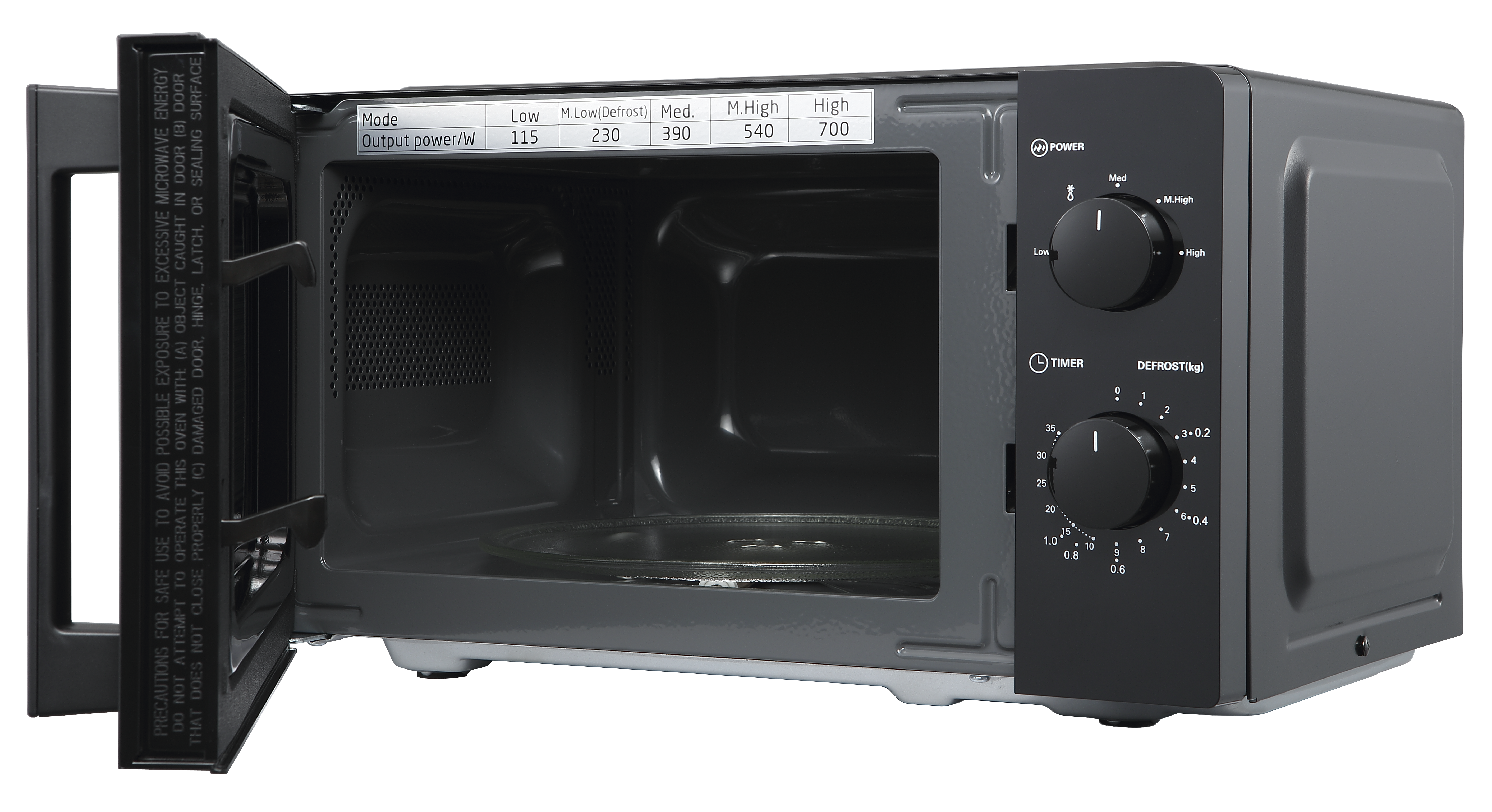 Kuchenka mikrofalowa OK. OMW 2027-1 B Czarny